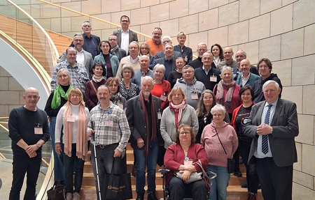 Gruppenbild GSH NRW im Landtag