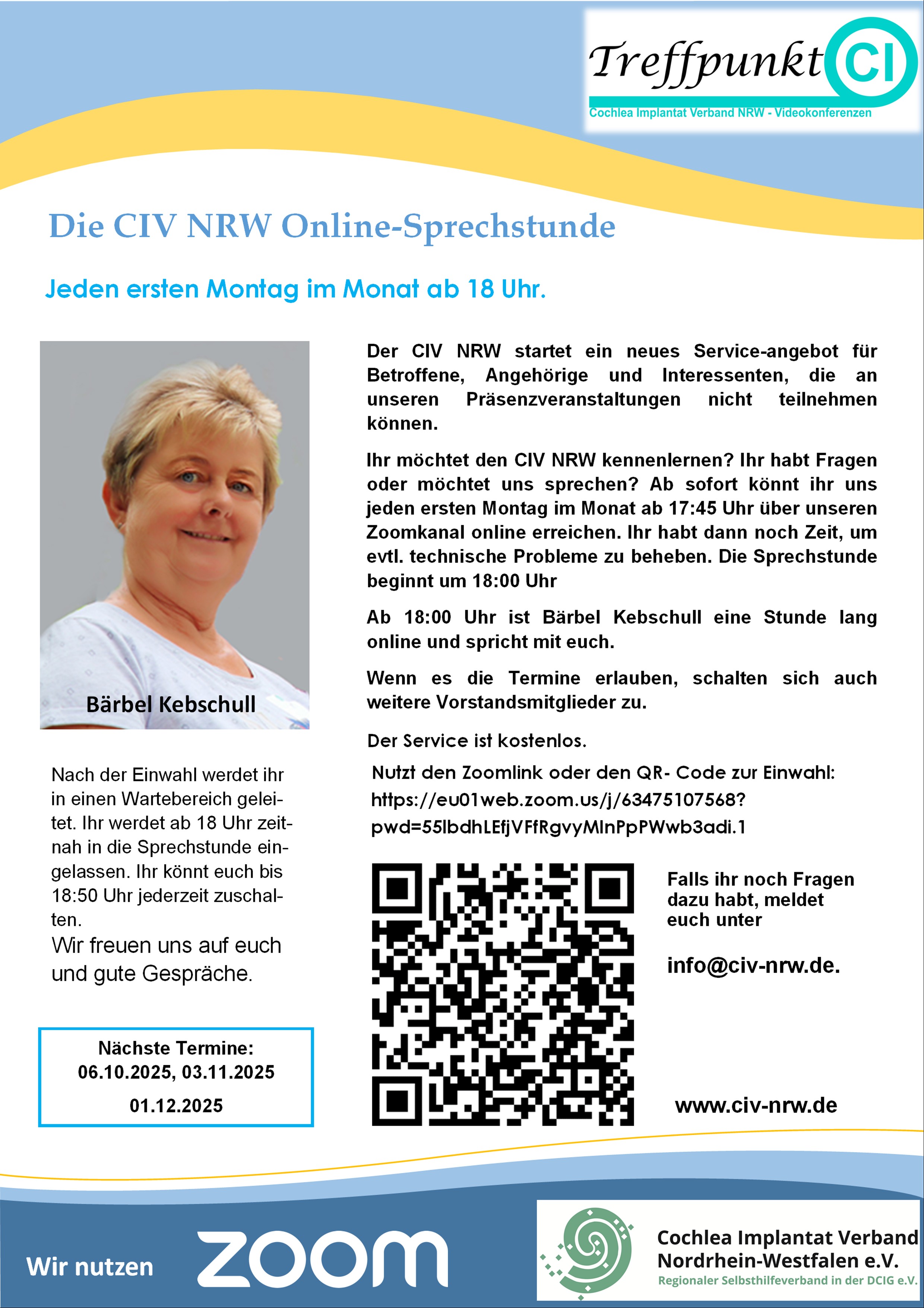 sprechstunde weitere