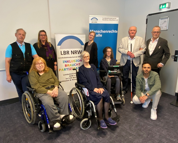 Landesbehindertenrates NRW Gruppenbild